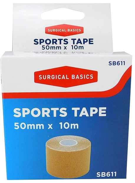 Surgical Basics Sports Tape Tan 50mm x 10m