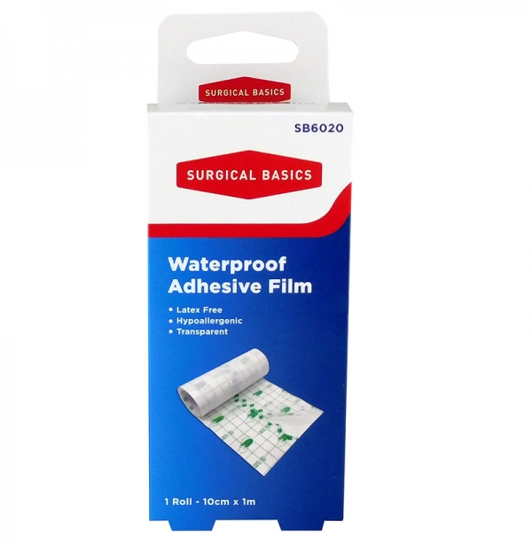 Surgical Basics Waterproof Adhesive Film 10cm x 1m