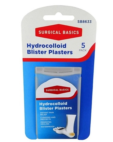 Surgical Basics Blister Plasters 44 x 69mm 5 Pack