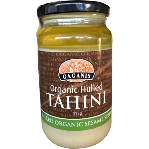 Gaganis Organic Tahini Hulled 375g