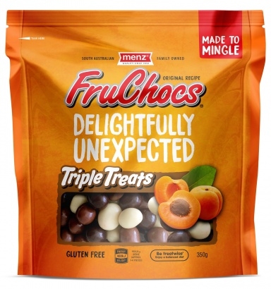 Menz Fruchocs Triple Treats 350g