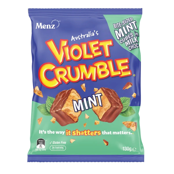 Violet Crumble Mint Share Pack 130g