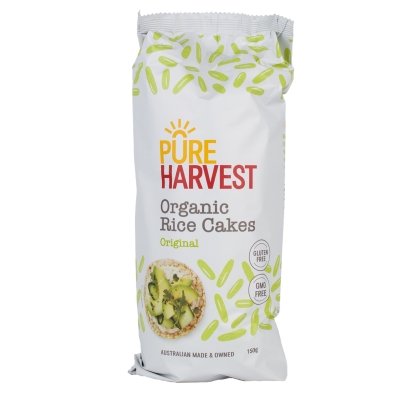 Pure Harvest Organic Rice Cakes 150g
