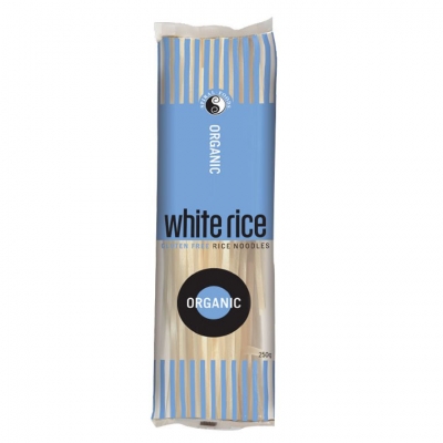 Spiral Organic White Rice Noodles 225g