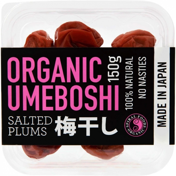 Spiral Organic Umeboshi Salted Plums 150g