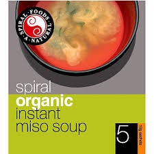 Spiral Organic Instant Miso Soup 5 Pack 50g