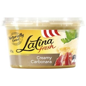 Latina Fresh Creamy Carbonara Sauce 425g