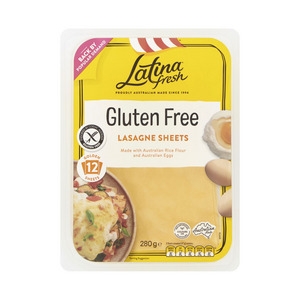 Latina Lasagne Sheets Gluten Free 280g