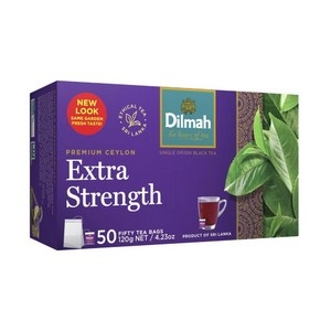 Dilmah Teabags Premium Ceylon Extra Strength 50 Pack