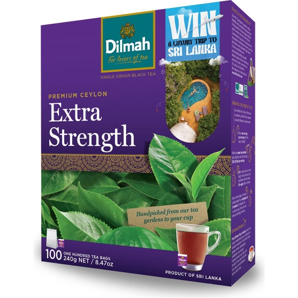 Dilmah Extra Strength Teabags 100 Pack