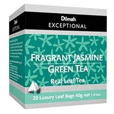 Dilmah Fragrant Jasmine Green Tea 20 Tea Bags 