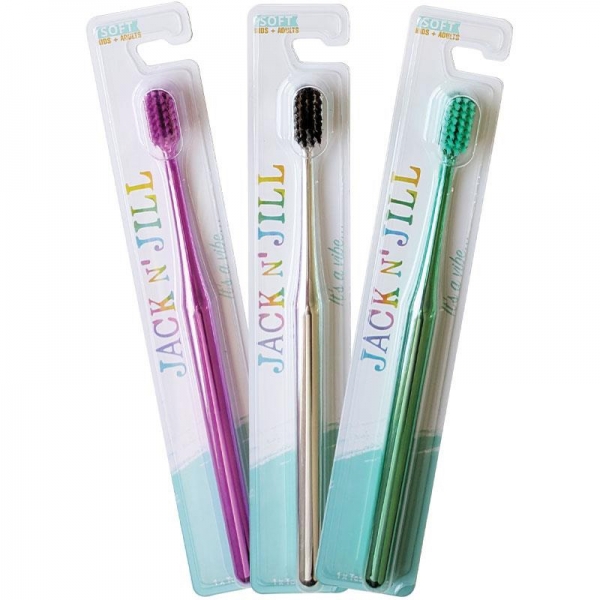 Jack N' Jill Toothbrush Chrome Soft Asst Colours