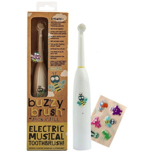 Jack N' Jill Buzzy Brush Musical Electric Toothbrush