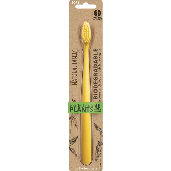 The Natural Family Co Bio Toothbrush Soft