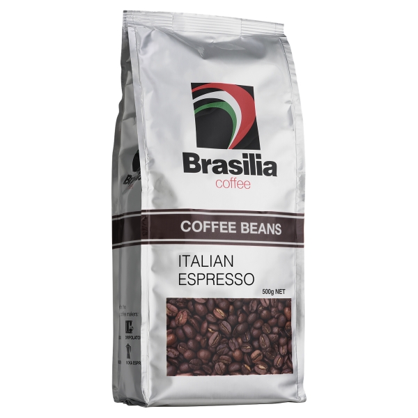 Brasilia Coffee Beans Espresso 500g