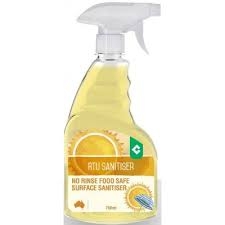 Ready To Use Sanitiser No Rinse Food Safe Surface Sanitiser 750ml