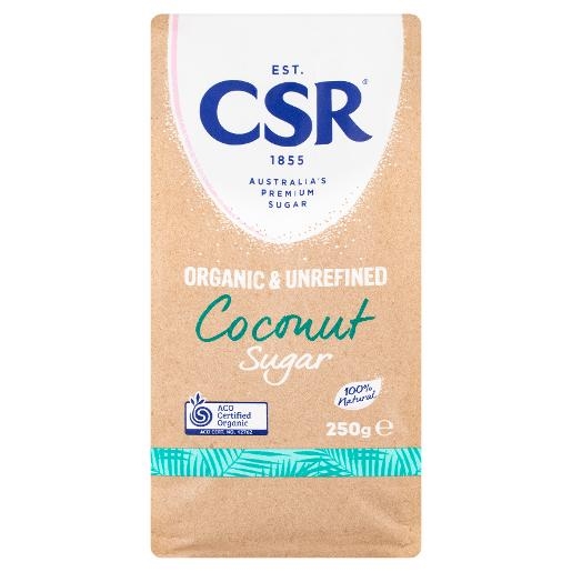 CSR Organic & Unrefined Coconut Sugar 250g