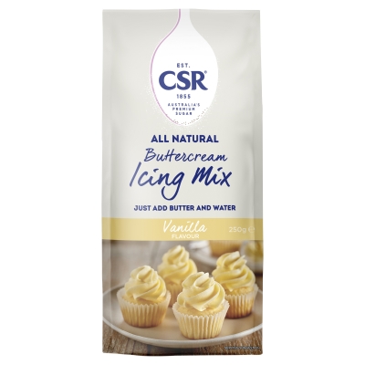 CSR All Natural Icing Mix Buttercream Vanilla 250g