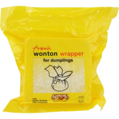 Supreme Wonton Wrappers 250g