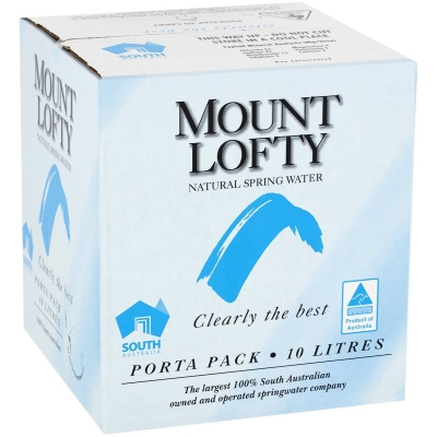 Mount Lofty Springs Spring Water Cask 10lt