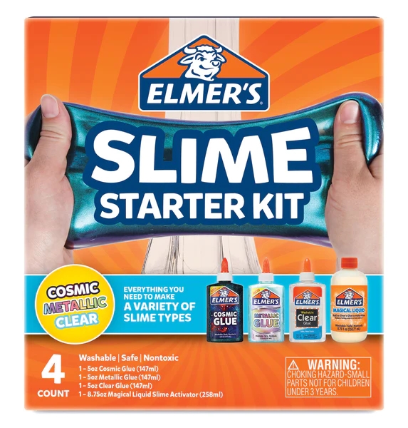 Elmers Slime Starter Kit 4 pack