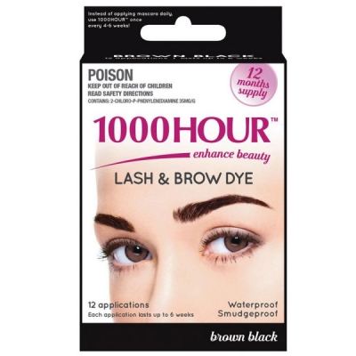 1000 Hour Eyelash Dye Brown-Black