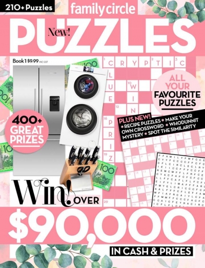 Family Circle Puzzles Magazine