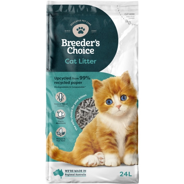 Breeders Choice Cat Litter 24lt
