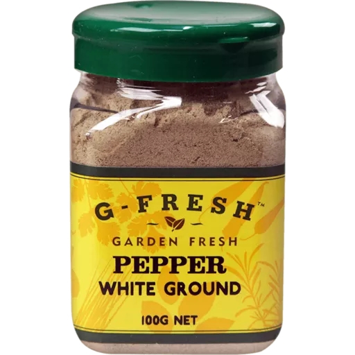 G-Fresh Pepper White Ground 100g
