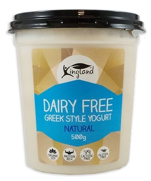Kingland Dairy Free Greek Style Yoghurt Natural 500g