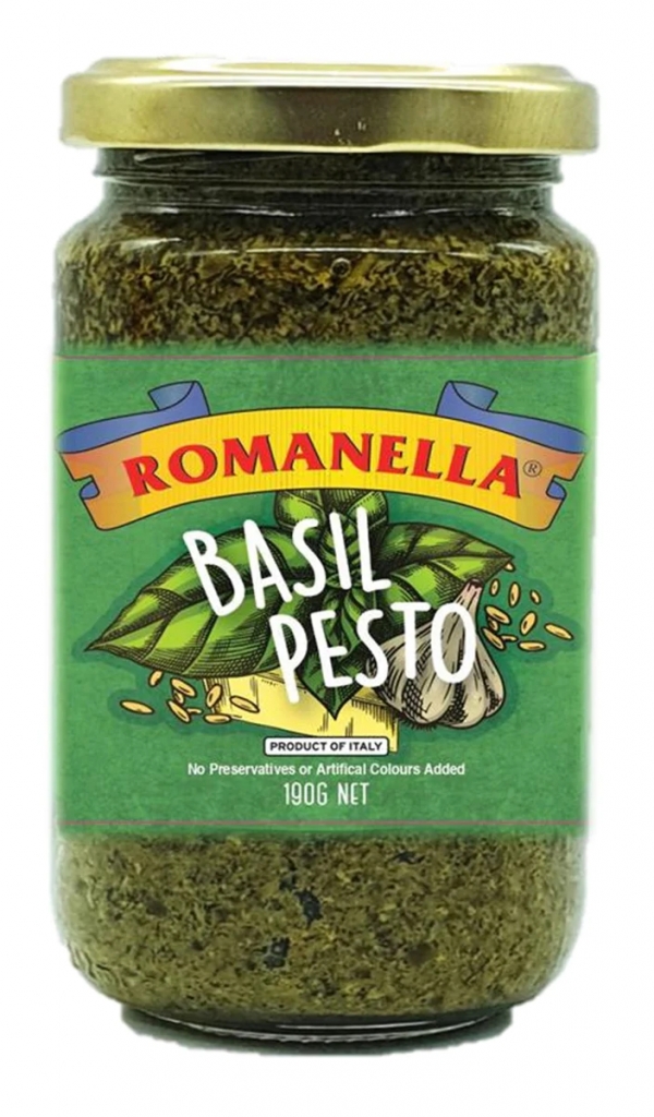 Romanella Pesto Basil 190g