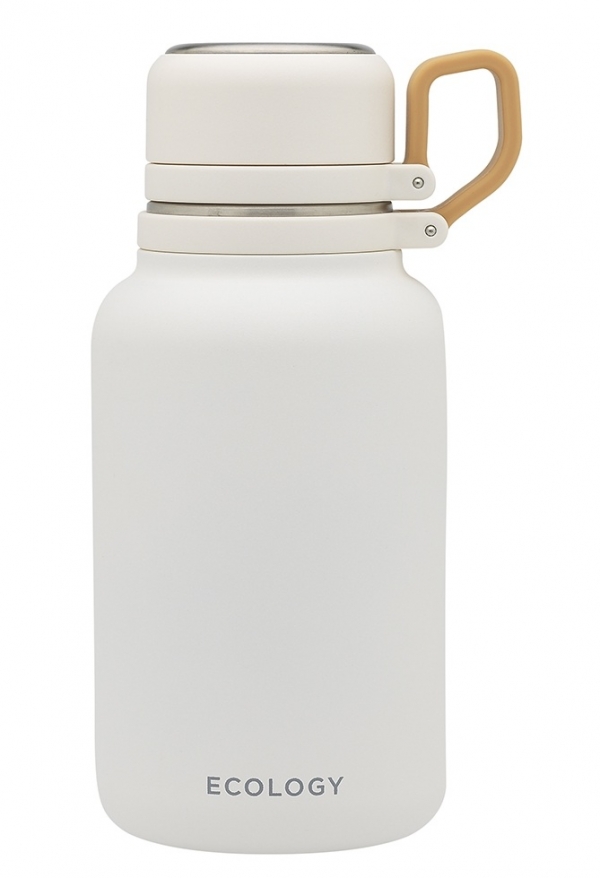 Ecology Esse Stainless Steel Water Bottle Stone 1lt 