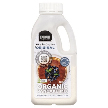 Kialla Pure Foods Organic Pancake Mix Bottle 325g