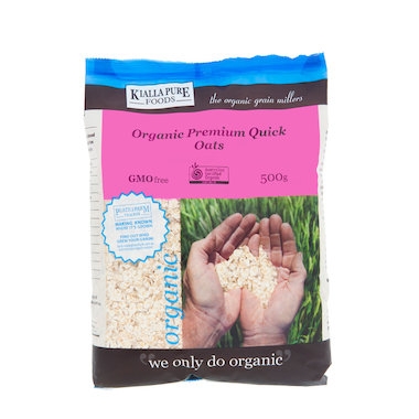 Kialla Pure Foods Organic Premium Quick Oats 500g