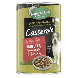 Nature's Gift Dog Food Beef Barley & Vegetables 1.2kg