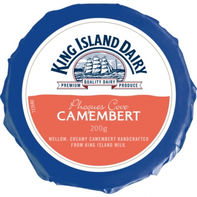 King Island Phoques Cove Camembert 200g