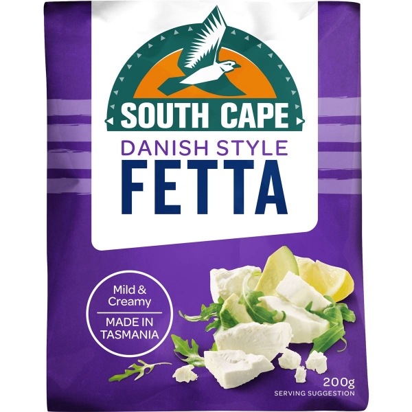South Cape Danish Style Fetta 200g