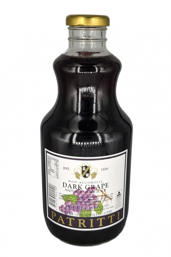 Patritti Dark Grape Juice 1lt