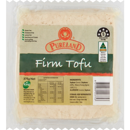 Pureland Firm Tofu 375g
