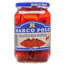 Marco Polo Roasted Peppers 670g