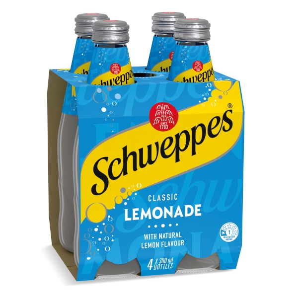 Schweppes Lemonade 4 x 300ml
