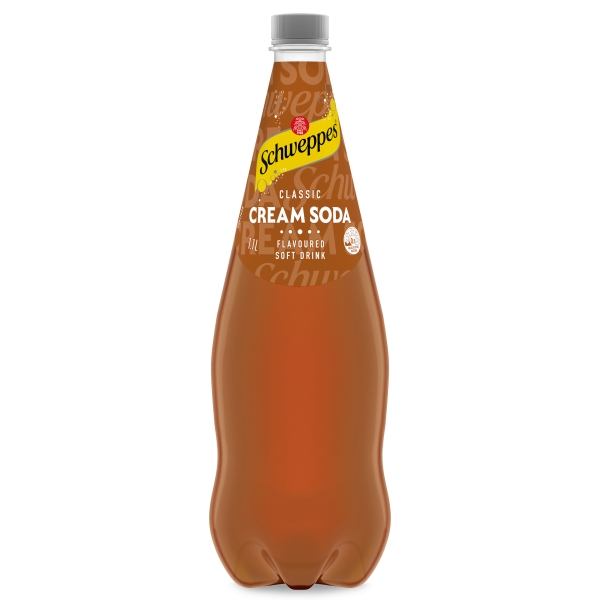 Schweppes Brown Cream Soda 1.1lt