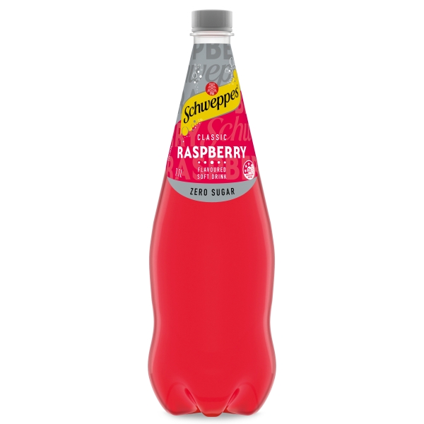 Schweppes Raspberry Zero Sugar 1.1lt