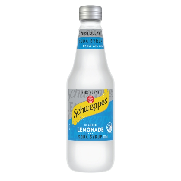 Schweppes Syrup Sugar Free Lemonade 300ml