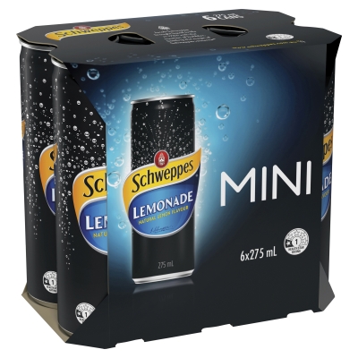 Schweppes Lemonade 6 x 275ml