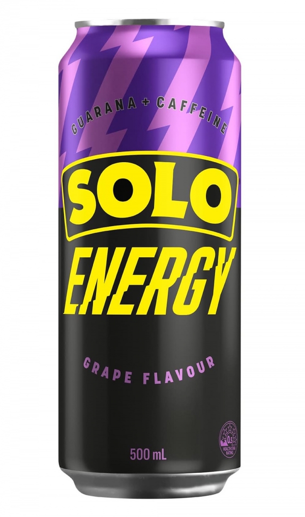 Solo Energy Drink Grape 500ml | Adelaide's Finest Supermarkets