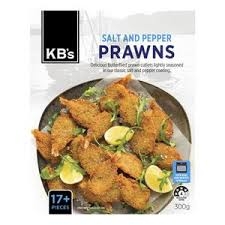 KB's Salt & Pepper Prawns 300g