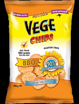 Ajitas Vege Chips BBQ 100g