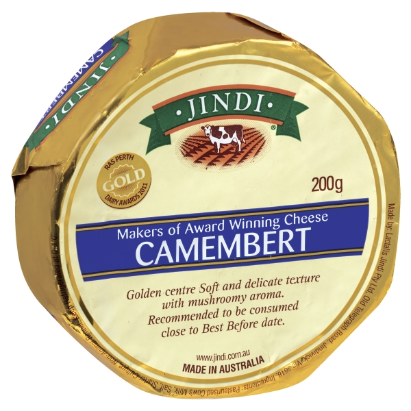 Jindi Cheese Camembert 200g