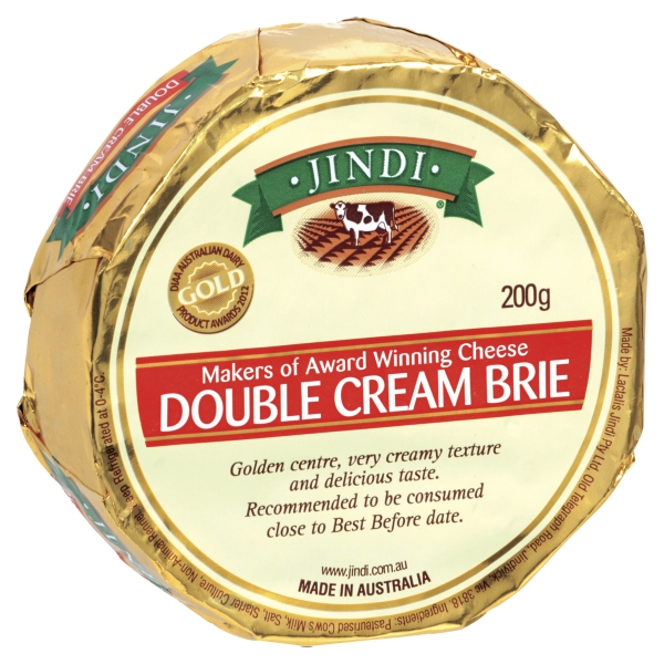 Jindi Double Cream Brie Cheese 200g